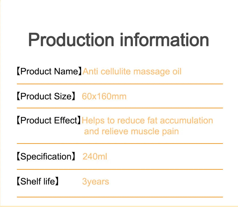 CelluGlow™ Anti-Cellulite Body Oil